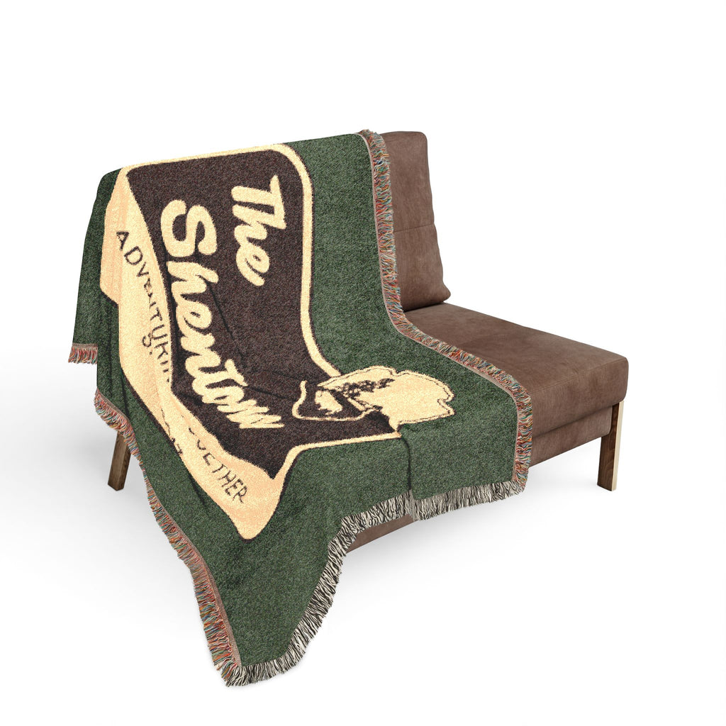 Personalized Adventuring Together Family Heritage Woven Blanket