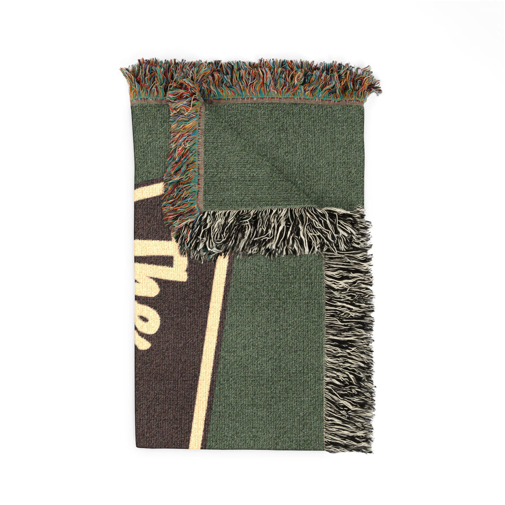 Personalized Adventuring Together Family Heritage Woven Blanket