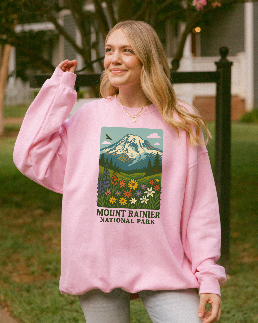 Mount Rainier National Park Sweatshirt