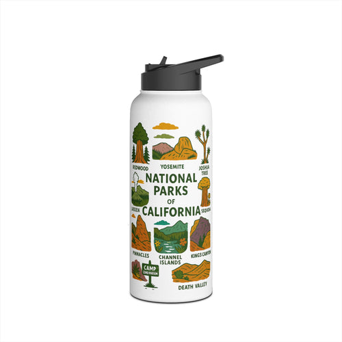 California National Parks Water Bottle