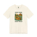 Stay Cool, Stay Wild Floating Otter T-Shirt