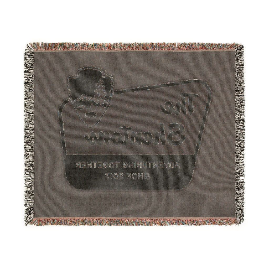 Personalized Adventuring Together Family Heritage Woven Blanket